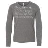 3513Y Youth Extra Soft Tri-blend Long Sleeve Thumbnail